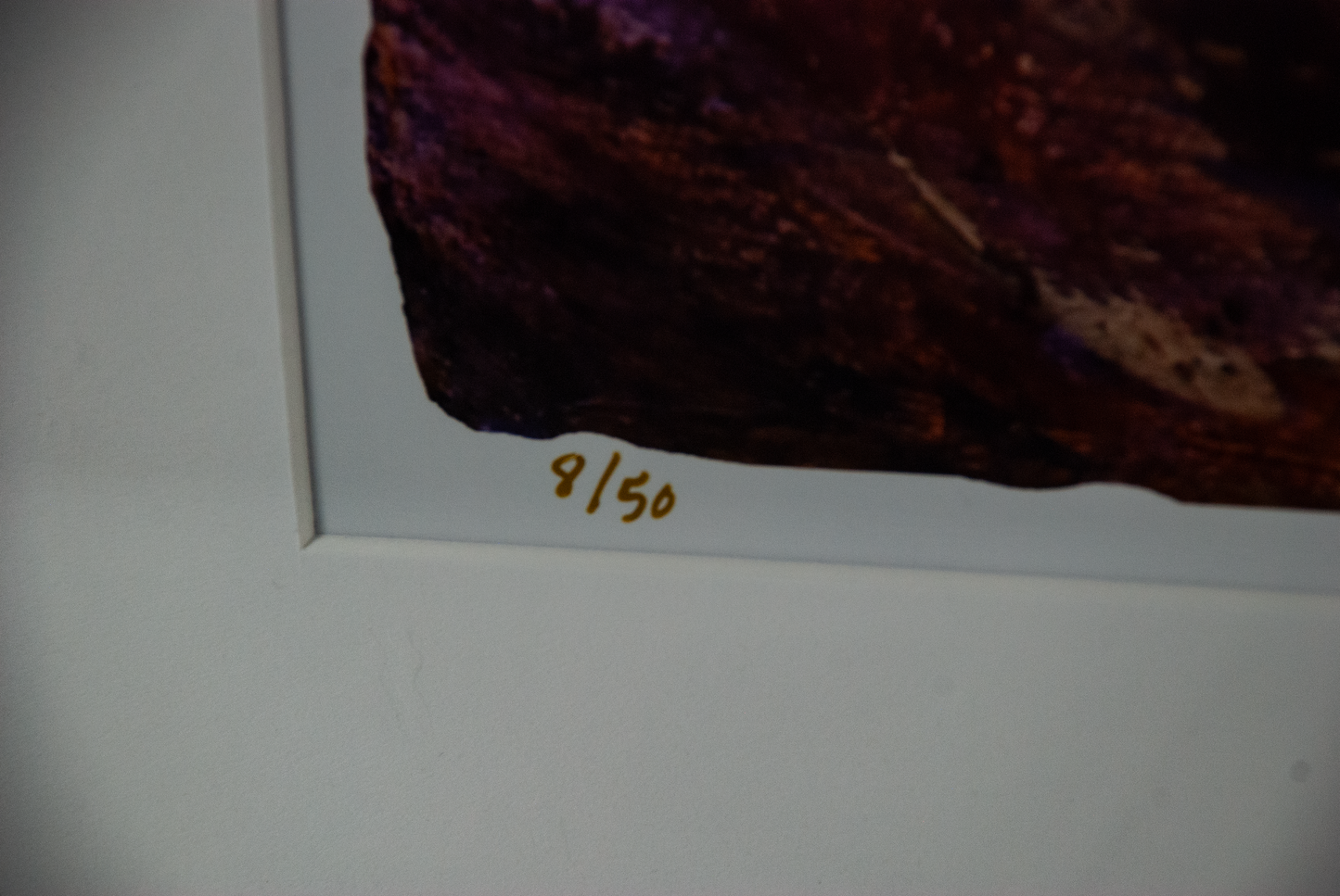 Linda McCray - Sacred Heart Print 8/50 w/COA - UV Glass