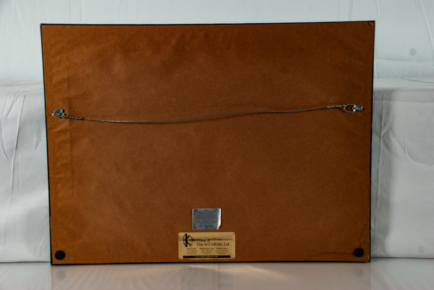 Coastal Port Town Sea Landscape Boats Signed Watercolor Like Print