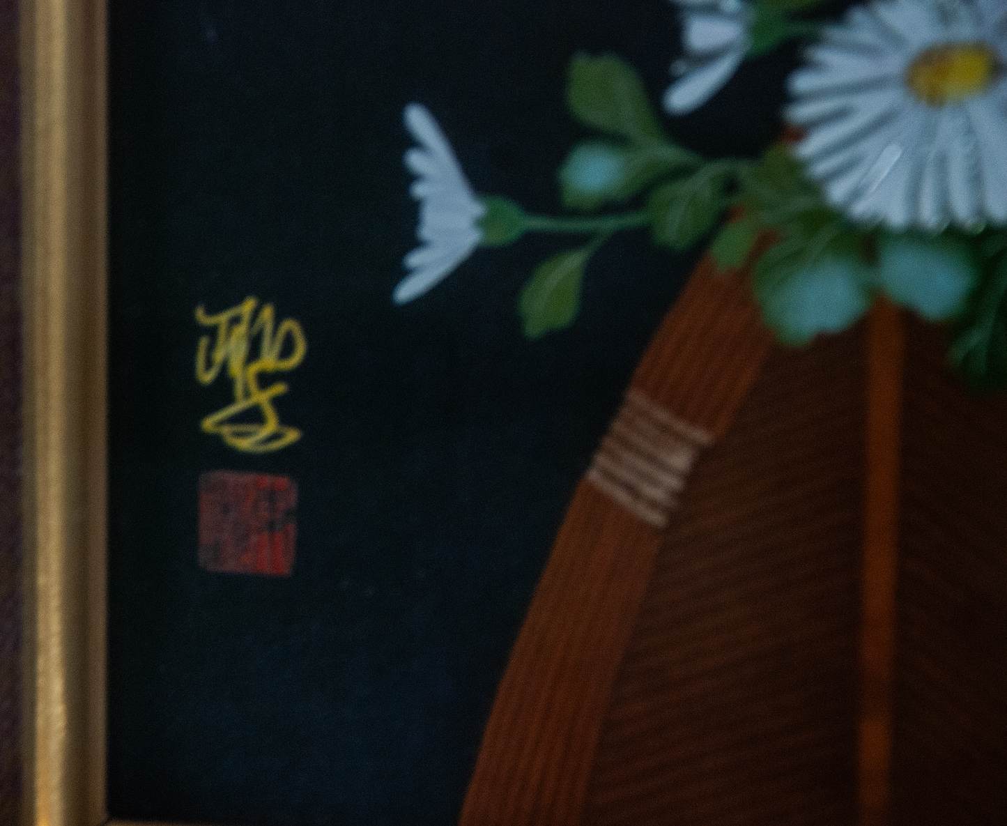 Tale of Genji Shikishi - Pair of 2