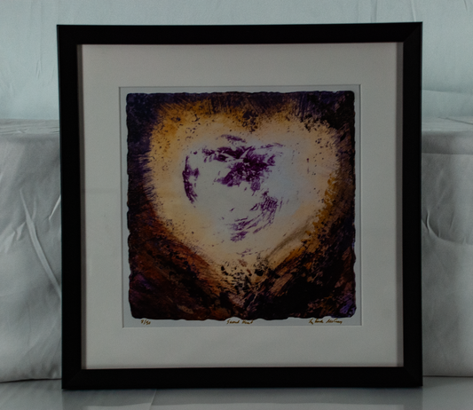 Linda McCray - Sacred Heart Print 8/50 w/COA - UV Glass