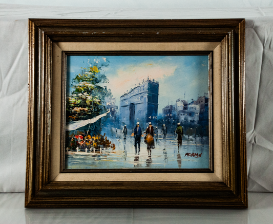 Impressionist Oil on Canvas Signed by Adams
